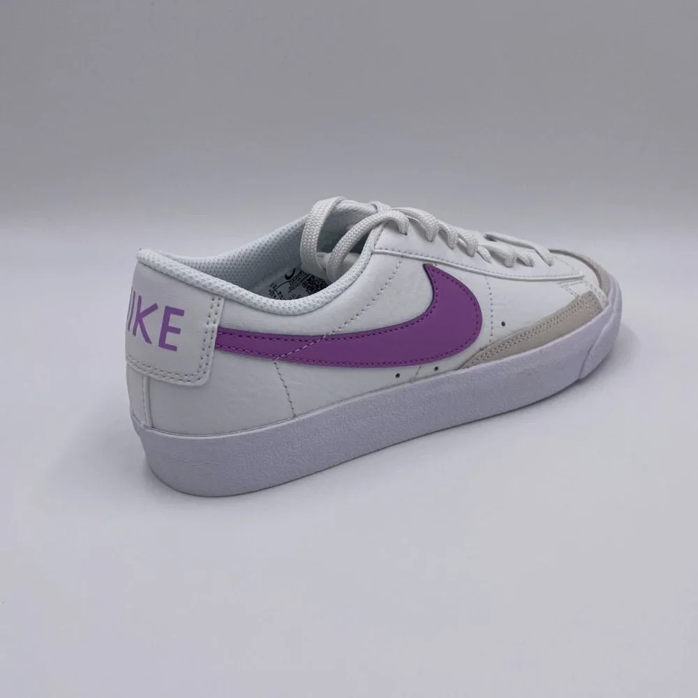 Nike Blazer Low ' 77 White / Purple Womens Shoes